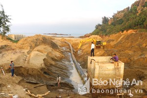 Dự án đầu tư nâng cấp hạ tầng vùng nuôi tôm Quỳnh Bảng, Quỳnh Lưu