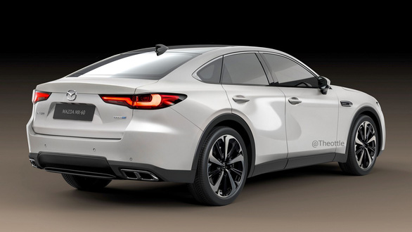 Mazda6 sẽ ra sao nếu trở thành xe gầm cao - SUV điện ăn theo Toyota Crown - Ảnh 2.