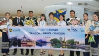 Hãng hàng không quốc tế Myanmar mở đường bay đến sân bay quốc tế Nội Bài