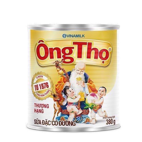 Sữa đặc có đường Ông Thọ (khui) - Hộp 380g- Giấc mơ Sữa Việt