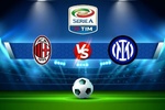 Trực tiếp bóng đá AC Milan vs Inter, Serie A, 23h00 ngày 03/09/2022