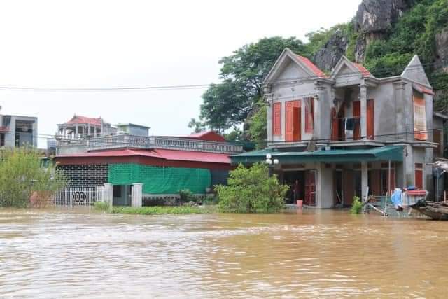 Ninh Bình: Hơn 200 hộ dân bị ngập - Ảnh 2.